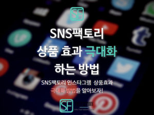 Read more about the article SNS팩토리 인스타그램 상품 효과 극대화하는 방법